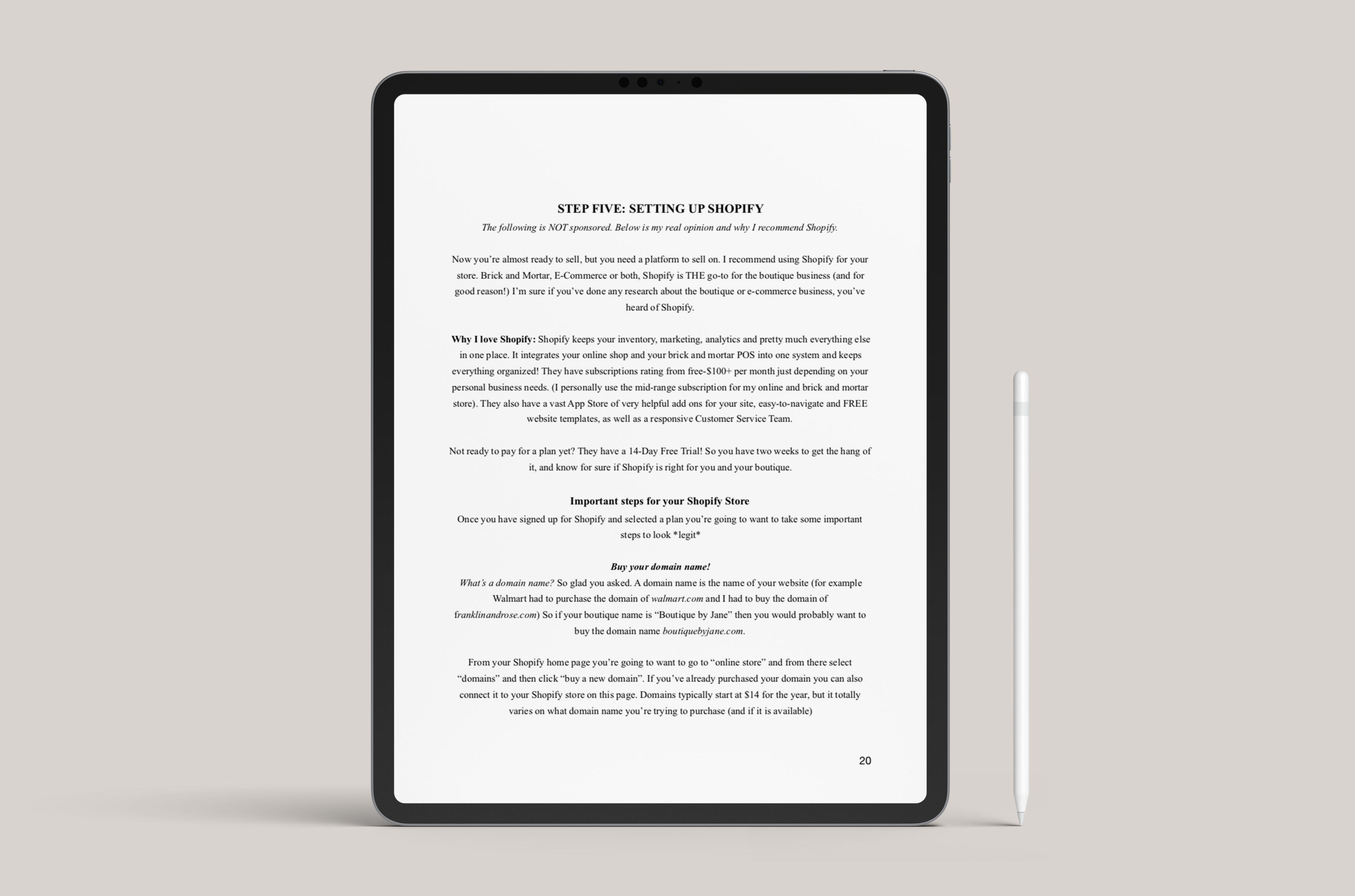 The Step by Step Guide To Opening Your Boutique – Step by Step